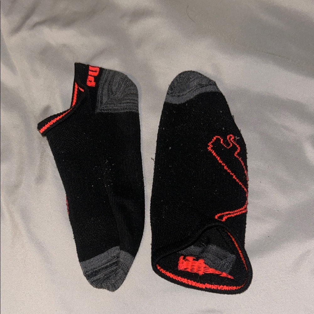 Puma black ankle socks
